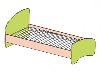 Кровать с ортопедической решеткой 147501.2