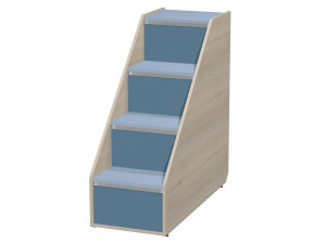 Лестница для 2х-ярусной кровати с 4-мя ящиками - Сф-262915