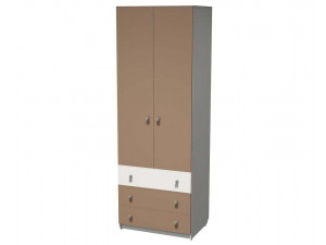 Двух-дверный шкаф с 3-я ящиками и штангой - СФ-264107