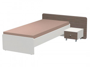 Кровать со спальным местом 90*200, без матраса - СФ-268603