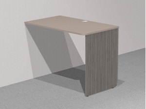Приставной письменный стол длиной 1000мм, нога СПРАВА - СФ-263406