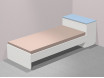 Кровать с ортопедической решеткой 90*200, без матраса - СФ-268603