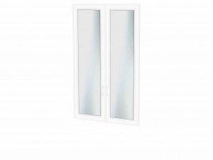 Комплект из 2-х зеркал для коротких дверей шкафа - 315433 левое и правое